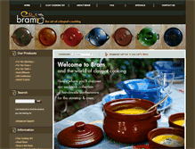 Tablet Screenshot of bramcookware.com